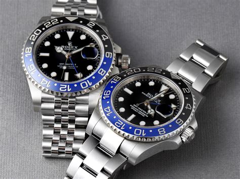 old vs new batman rolex